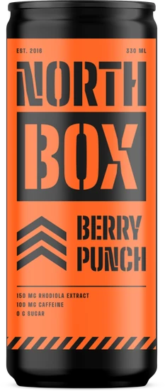 Example design North Box on the 330 ml can